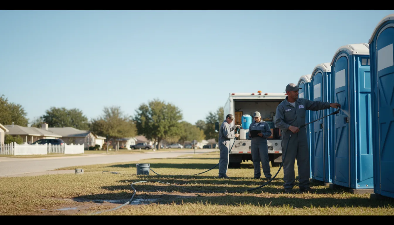 Long-Term Portable Toilet Rental in Denver, NC near me